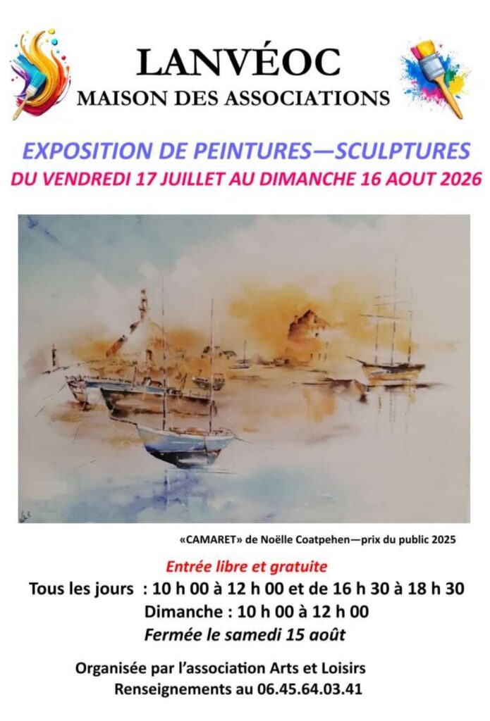 Exposition en presqu'île de Crozon 2026 - Lanvéoc