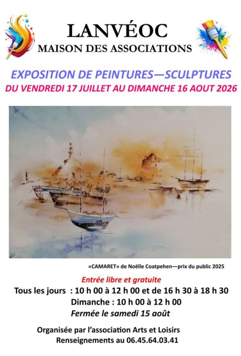 Exposition en presqu'île de Crozon 2026 - Lanvéoc