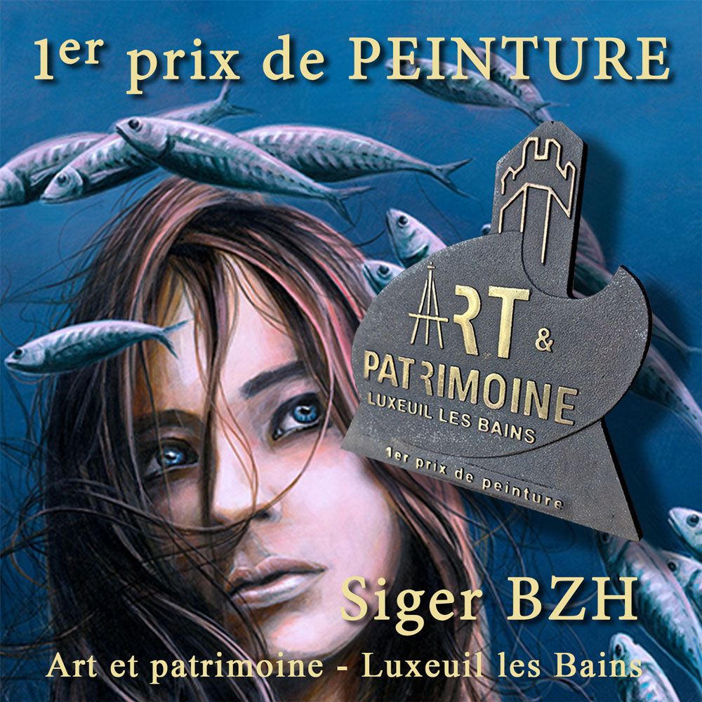 1er prix de peinture - Siger BZH - Art et Patrimoine